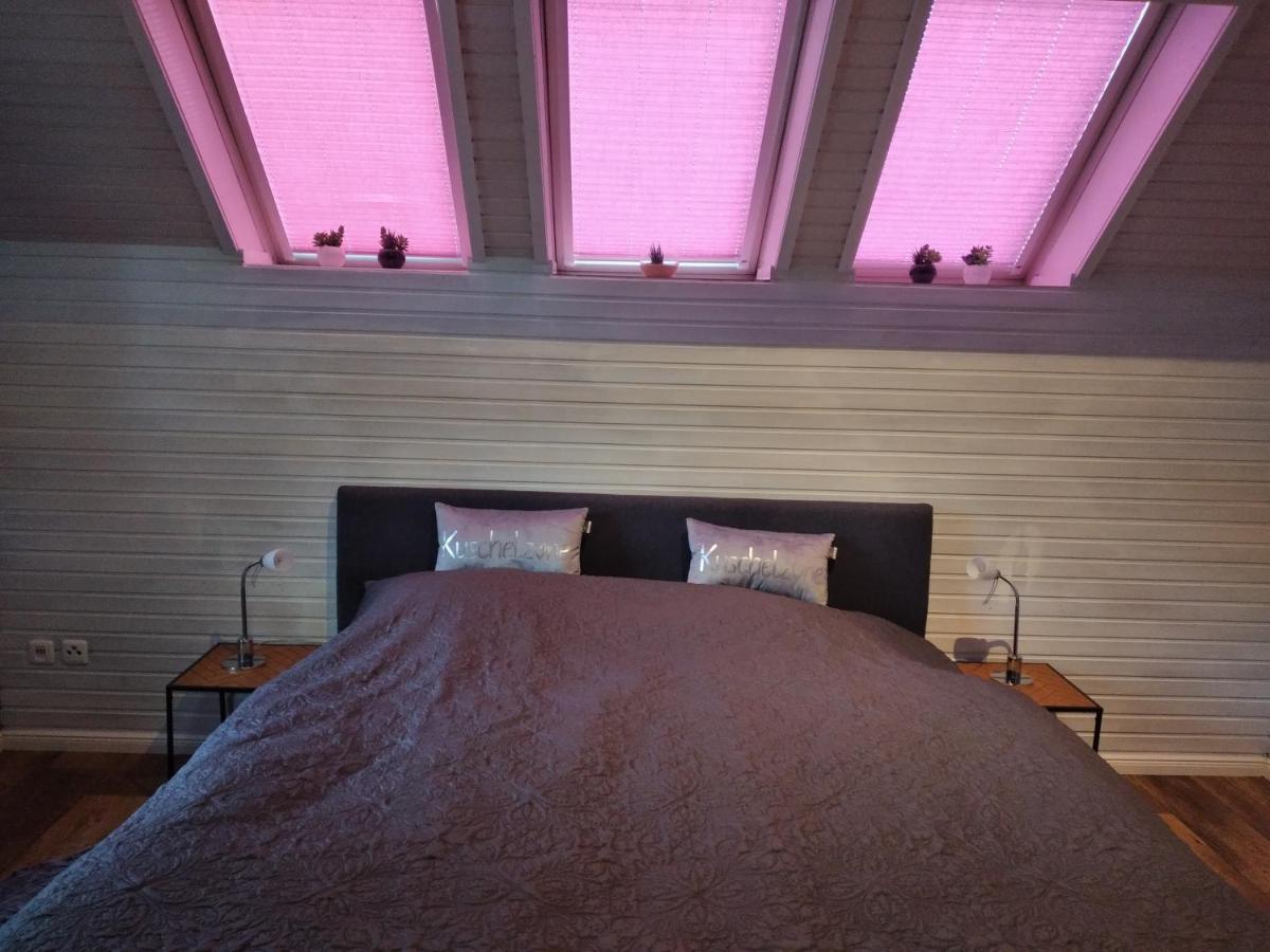 Ferienwohnung "Kunterbunt" Mit Burgblick Und Dachterrasse Monschau Exterior foto