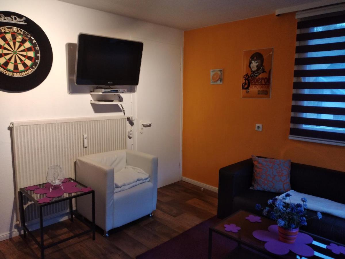 Ferienwohnung "Kunterbunt" Mit Burgblick Und Dachterrasse Monschau Exterior foto